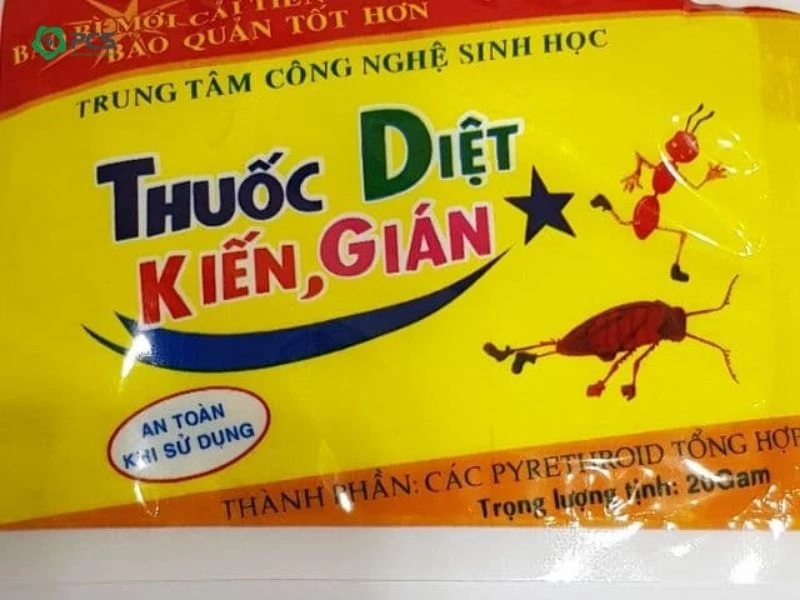 Cách diệt gián con